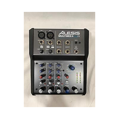Alesis MultiMix 4 USB FX 4-Channel Unpowered Mixer