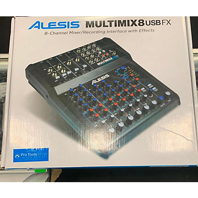 Alesis MultiMix 8 FX USB 8-Channel Unpowered Mixer
