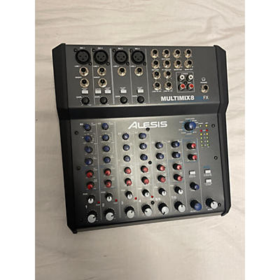 Alesis MultiMix 8 FX USB 8-Channel Unpowered Mixer