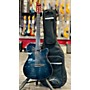 Used Godin Multiac ACS SA Classical Acoustic Electric Guitar DENIM BLUE FLAME