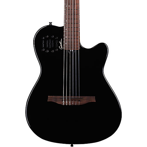 Godin Multiac Mundial Nylon-String Acoustic-Electric Guitar Onyx Black