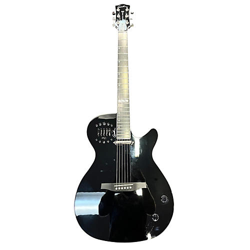 Godin Multiac Steel Acoustic Electric Guitar Black