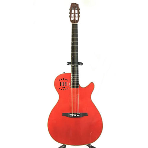 Godin Multiac Steel Duet Ambience Hollow Body Electric Guitar Red ...