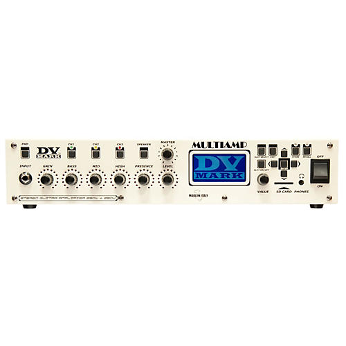Multiamp 3-Channel Preamp/Effects Processor/Power Amp