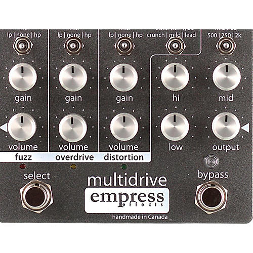 Multidrive Overdrive Guitar Effects Pedal