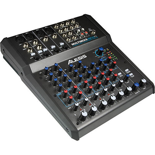 Multimix 8 USB 2.0 FX 8-Channel Mixer with FX and 24-bit recording