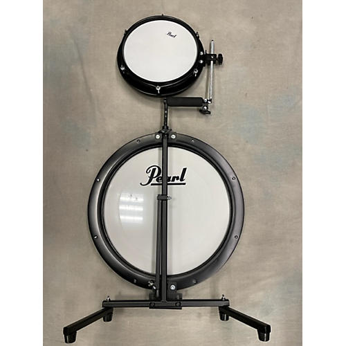 Pearl Multiple Compact Traveler Drum Black and White 140