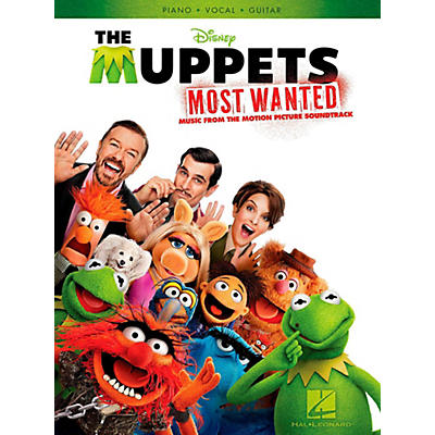 Hal Leonard Muppets Most Wanted - Music From The Motion Picture Soundtrack for Piano/Vocal/Guitar
