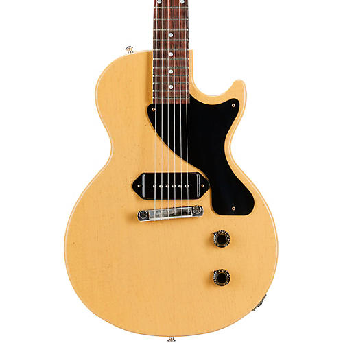 Gibson Custom Murphy Lab 1957 Les Paul Junior Single Cut Reissue Ultra Light Aged Electric Guitar TV Yellow