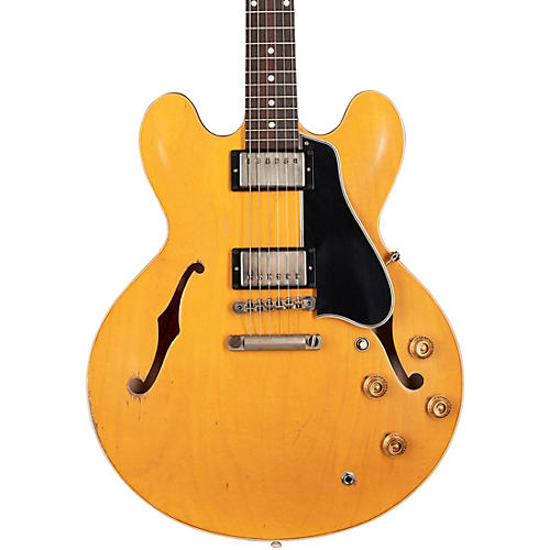 Gibson Custom Murphy Lab 1958 ES-335 Heavy Aged Semi-Hollow Electric Guitar Dirty Blonde