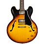 Gibson Custom Murphy Lab 1958 ES-335 Heavy Aged Semi-Hollow Electric Guitar Faded Tobacco Burst A840181