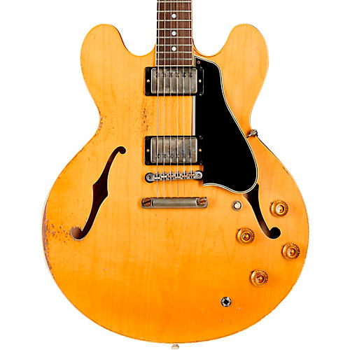 Gibson Custom Murphy Lab 1959 ES-335 Reissue Ultra Heavy Aged Semi-Hollow Electric Guitar Vintage Natural