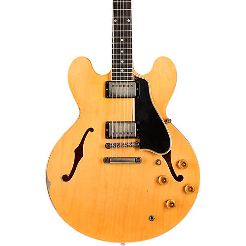 Gibson Custom Murphy Lab 1959 ES-335 Reissue Ultra Heavy Aged Semi-Hollow Electric Guitar Vintage Natural