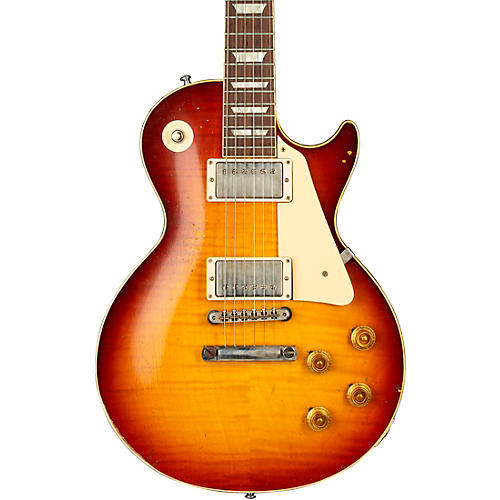 Gibson Custom Murphy Lab 1959 Les Paul Standard Reissue Heavy Aged Electric Guitar Slow Iced Tea Fade