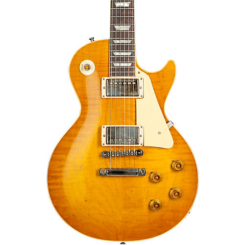 Gibson Custom Murphy Lab 1959 Les Paul Standard Reissue Light Aged Electric Guitar Dirty Lemon