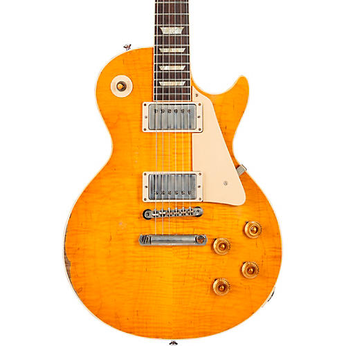 Gibson Custom Murphy Lab 1959 Les Paul Standard Reissue Ultra Heavy Aged Electric Guitar Lemon Burst