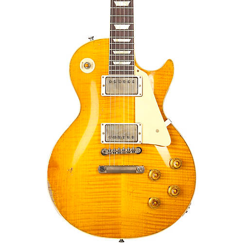 Gibson Custom Murphy Lab 1959 Les Paul Standard Reissue Ultra Heavy Aged Electric Guitar Lemon Burst