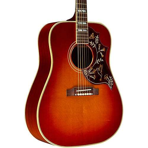 Gibson Murphy Lab 1960 Hummingbird Light Aged Acoustic Guitar Heritage Cherry Sunburst