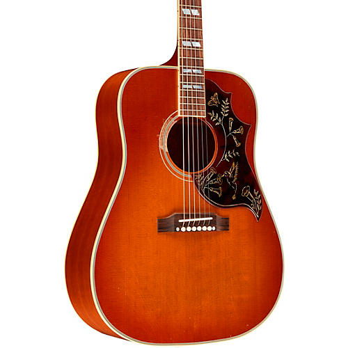 Gibson Murphy Lab 1960 Hummingbird Light Aged Acoustic Guitar Heritage Cherry Sunburst