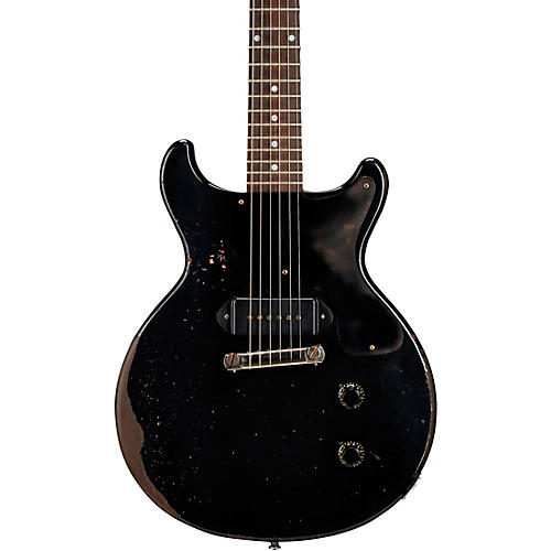 Gibson Custom Murphy Lab 1960 Les Paul Junior Double-Cut Reissue Ultra Heavy Aged Electric Guitar Ebony