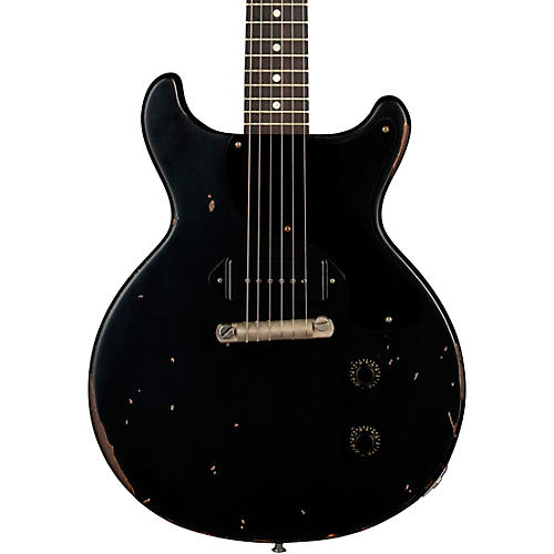 Gibson Custom Murphy Lab 1960 Les Paul Junior Double-Cut Reissue Ultra Heavy Aged Electric Guitar Ebony