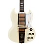 Gibson Custom Murphy Lab 1963 Les Paul SG Custom Reissue 3-Pickup w/ Maestro Ultra Light Aged Electric Guitar Classic White