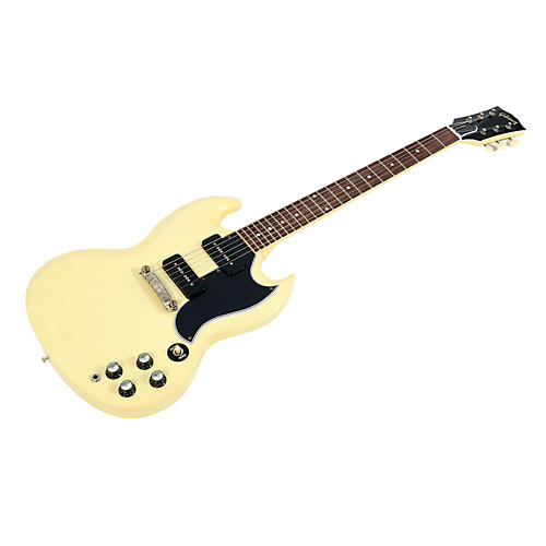 Gibson Custom Murphy Lab 1963 SG Special Reissue Lightning Bar Ultra Light Aged Electric Guitar Condition 3 - Scratch and Dent Classic White 197881360689