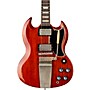 Gibson Custom Murphy Lab 1964 SG Standard Reissue w/ Maestro Vibrola Heavy Aged Electric Guitar Faded Cherry