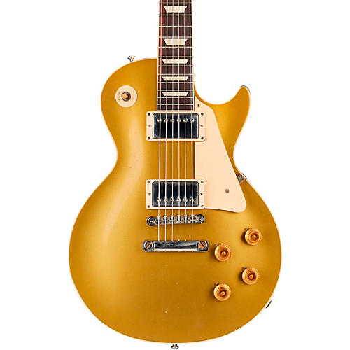 Gibson Custom Murphy Lab '57 Les Paul All-Gold Light Aged Electric Guitar Gold Top