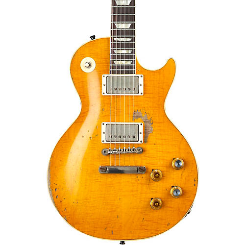 Gibson Custom Murphy Lab Kirk Hammett Greeny 1959 Les Paul Standard Electric Guitar Greeny Burst