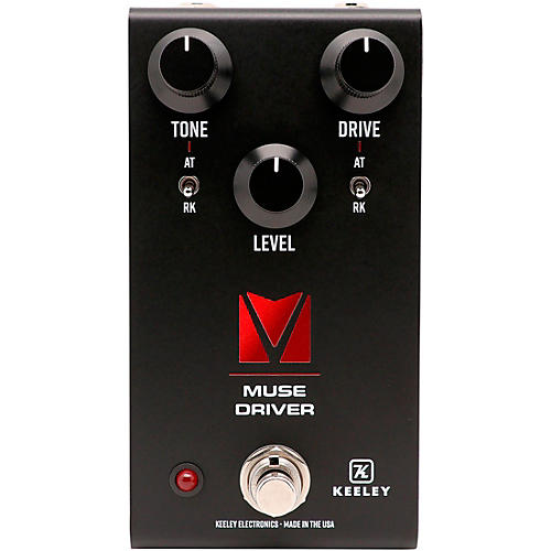 Keeley Muse Driver Andy Timmons Full-Range Overdrive Effects Pedal Black
