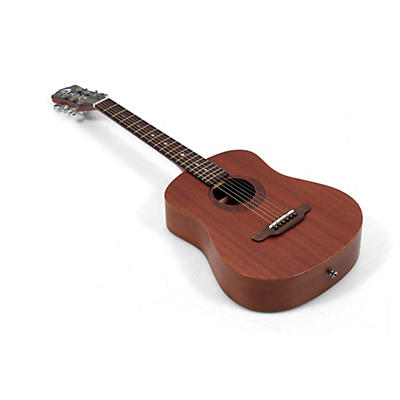 Luna Muse Safari Series Mahogany 3/4 Dreadnought Travel Acoustic Guitar