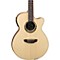 Muse Series Folk Cutaway Nylon-String Acoustic-Electric Guitar Level 2 Natural 888365822679
