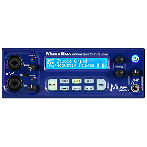 Musebox Virtual Instrument and Effects Module