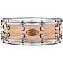 Pearl Music City Custom Solid Shell Snare Ash in Hand-Rubbed Natural Finish 14 x 5 in.