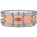 Pearl Music City Custom Solid Shell Snare Maple in Hand-Rubbed Natural Finish 14 x 6.5 in.14 x 5 in.