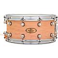 Pearl Music City Custom Solid Shell Snare Maple in Hand-Rubbed Natural Finish 14 x 5 in.14 x 6.5 in.
