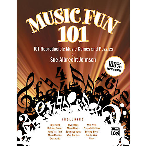 Alfred Music Fun 101 - 101 Reproducible Music Games and Puzzles