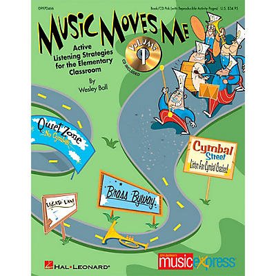 Hal Leonard Music Moves Me - Active Listening Strategies for the Classroom Book/CD