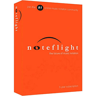 Noteflight Music Notation 5-Year Subscription (Software Download)