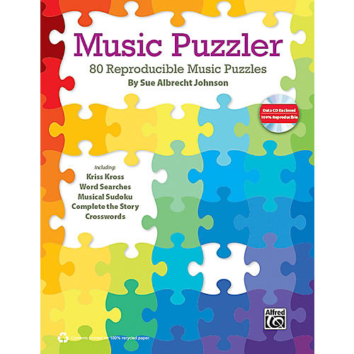 Music Puzzler Book & Data CD