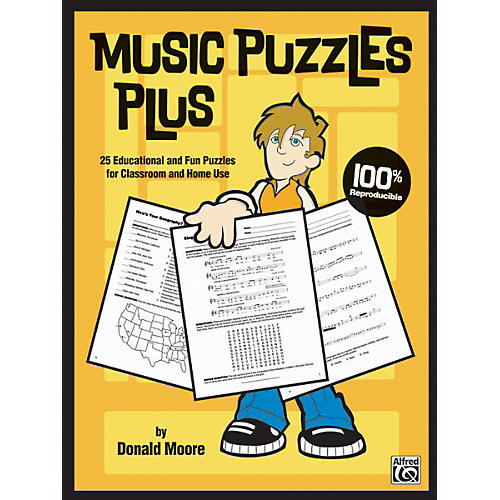 Music Puzzles Plus Book