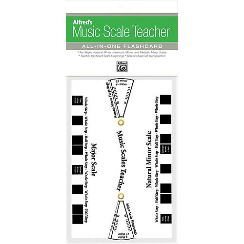 Music Scale Teacher: All-In-One Flashcard White