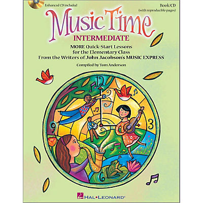 Hal Leonard Music Time:Intermediate - More Quick-Start Lessons for the Elementary Class Book/Enhanced CD