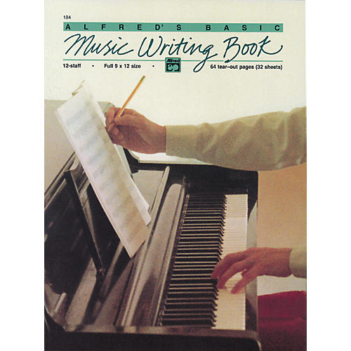 Music Writing Book (9 x 12) 12-Stave