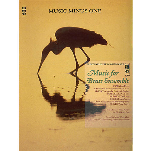 Music Minus One Music for Brass Ensemble (Music Minus One Tuba/Bass Trombone) Music Minus One Series Softcover with CD