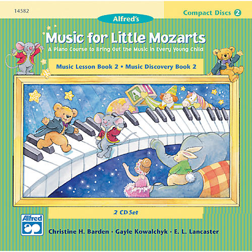 Music for Little Mozarts CD 2-Disk Sets for Lesson and Discovery Books Level 2