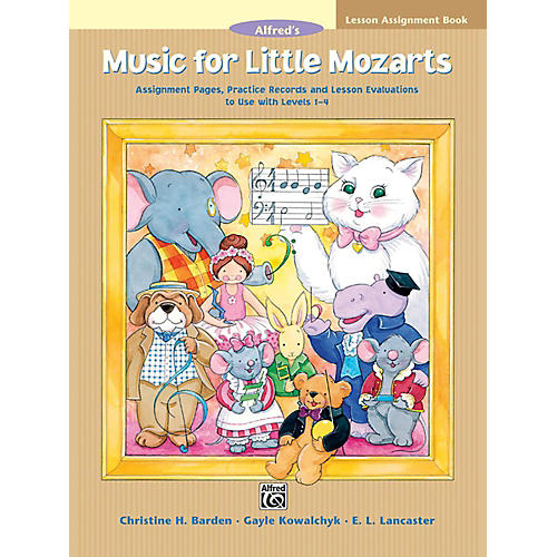 Alfred Music for Little Mozarts Lesson Assignment Book