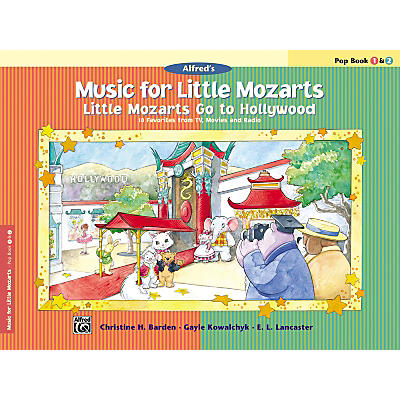 Alfred Music for Little Mozarts: Little Mozarts Go to Hollywood Pop Book 1 & 2