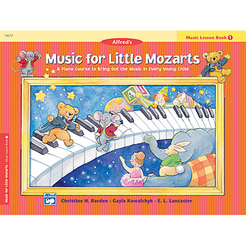 Alfred Music for Little Mozarts Music Lesson Book 1